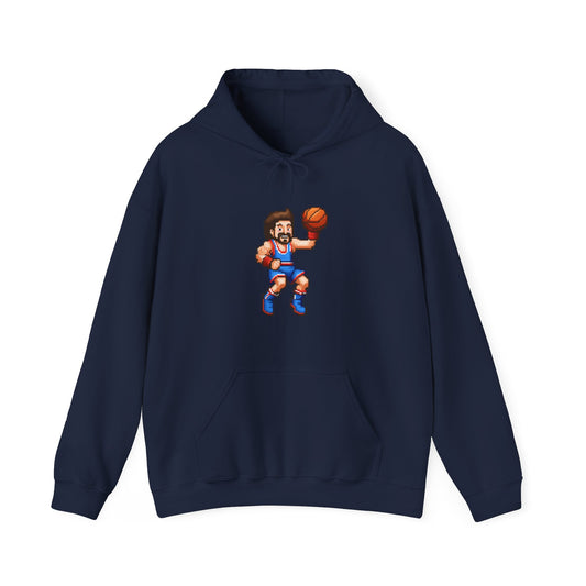 basketball 8-bit video game hoodie 201