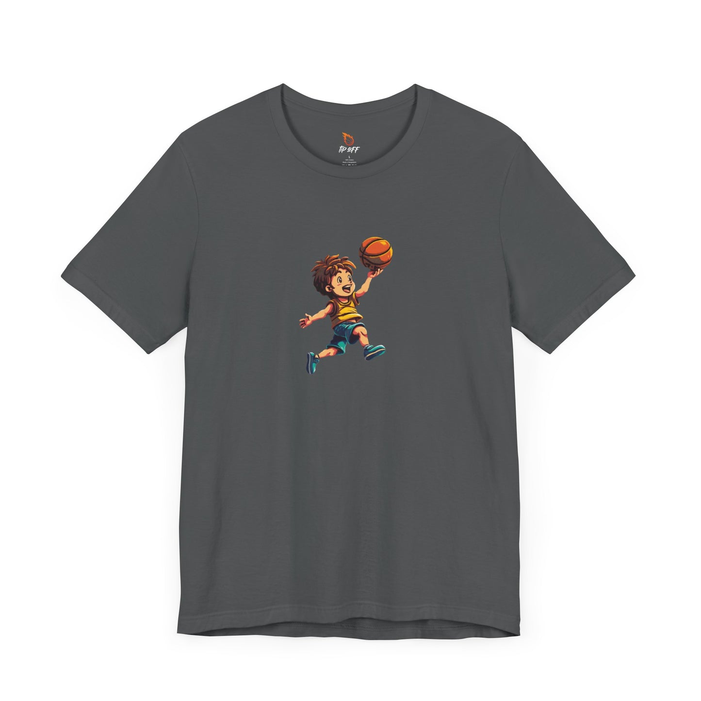 basketball 8-bit video game tee 501