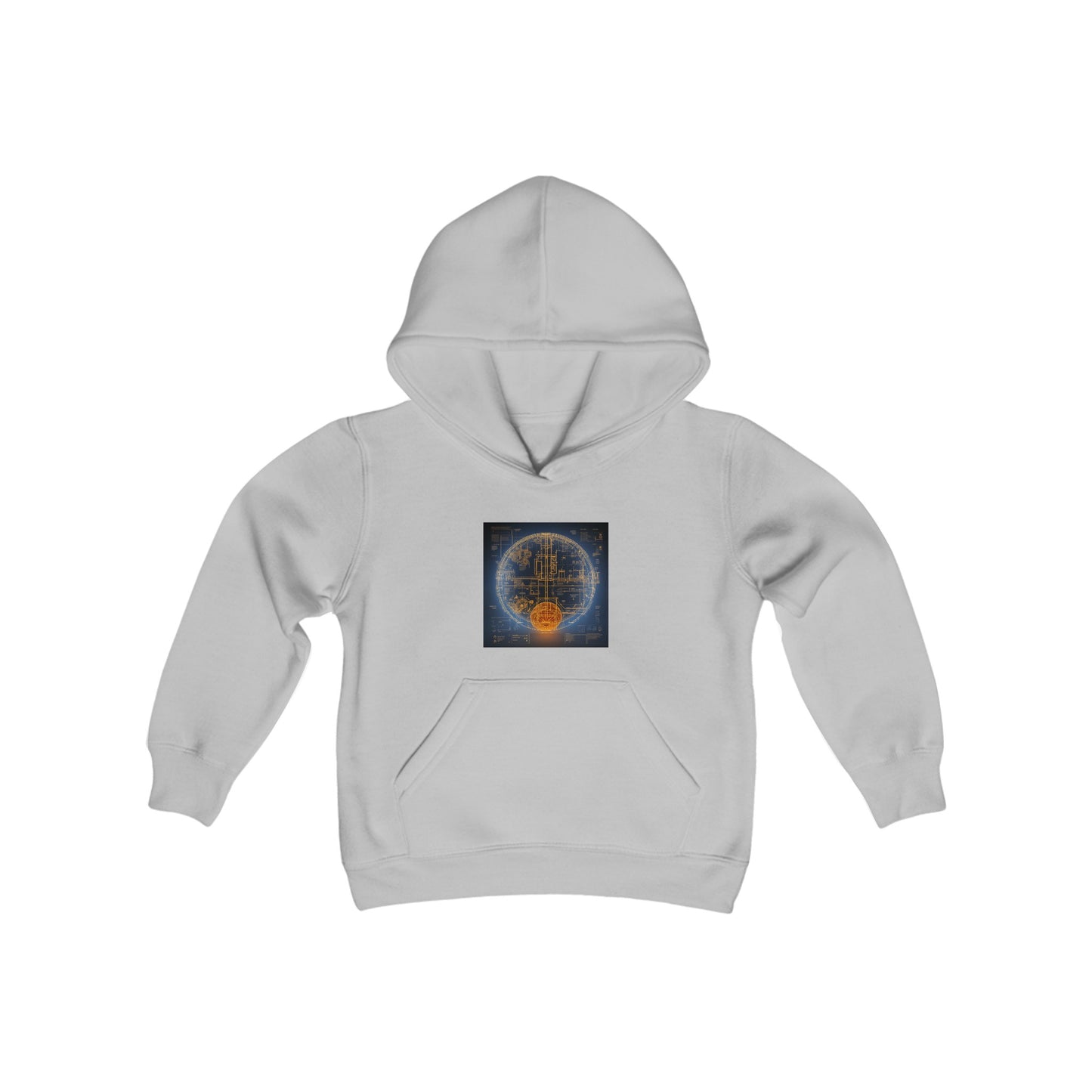 basketball youth schematic hoodie 101