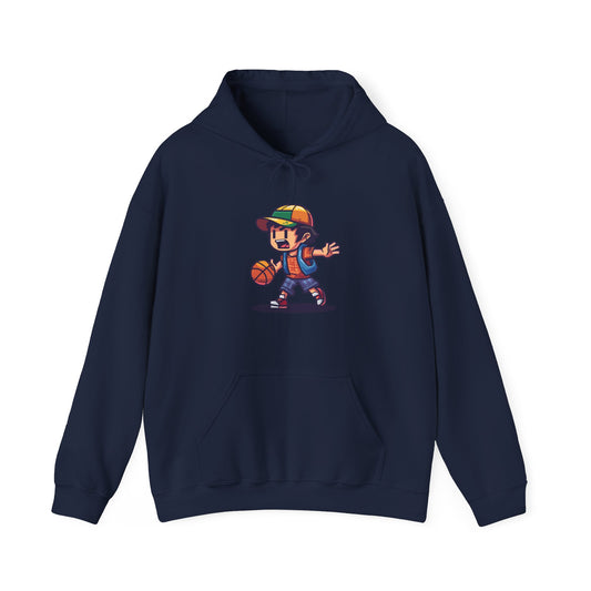 basketball 8-bit video game hoodie 401