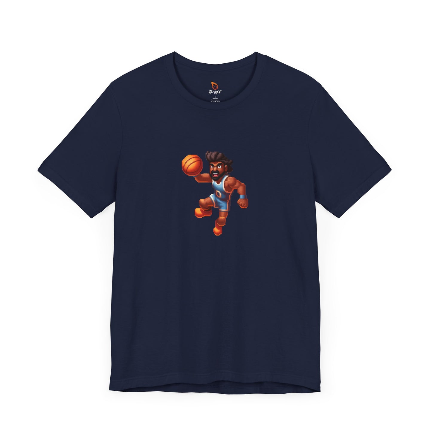 basketball 8-bit video game tee 101