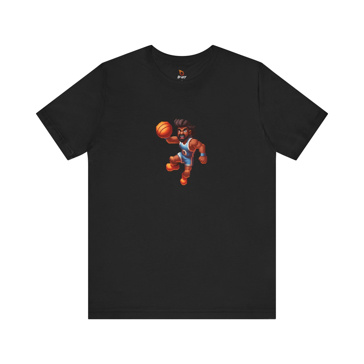 basketball 8-bit video game tee 101