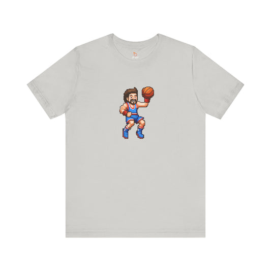 basketball 8-bit video game tee 201