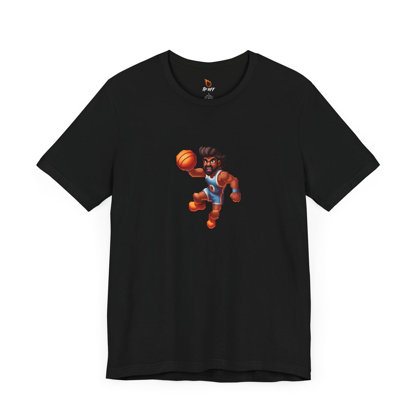 basketball 8-bit video game tee 101