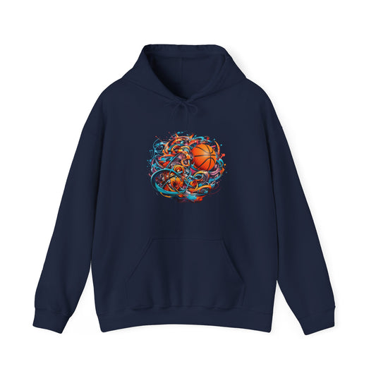 basketball comic book hoodie