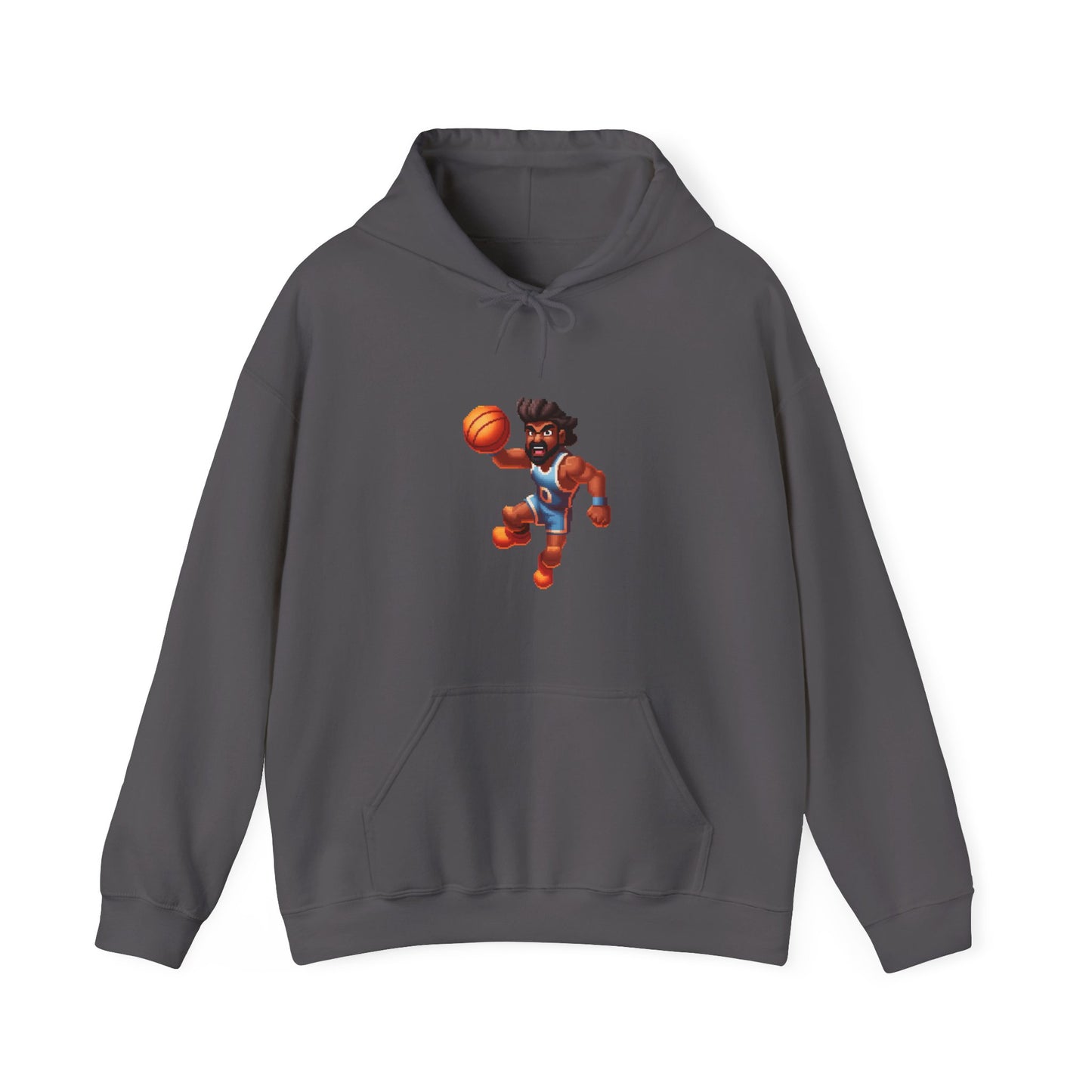 basketball 8-bit video game hoodie 101