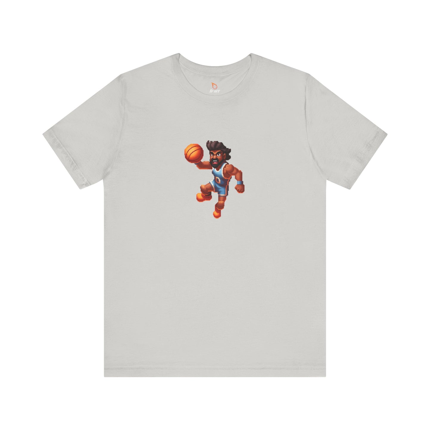 basketball 8-bit video game tee 101