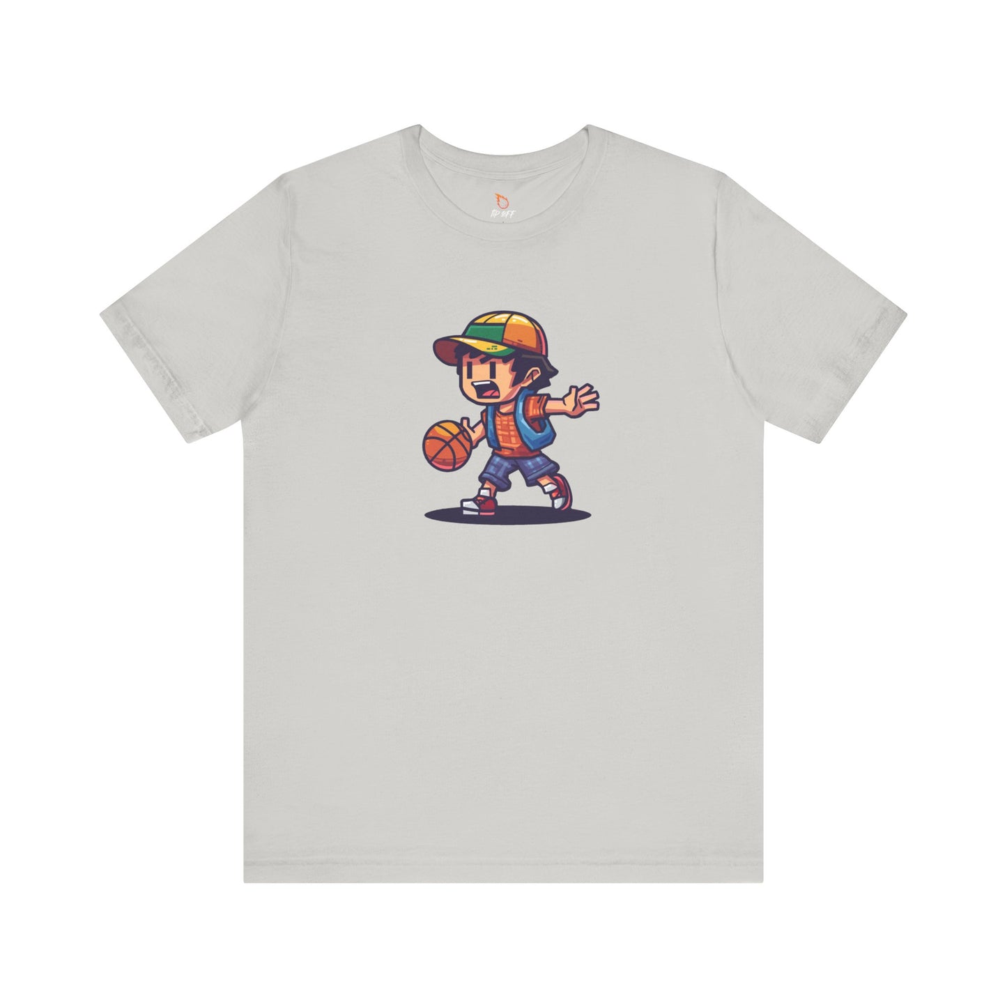 basketball 8-bit video game tee 401