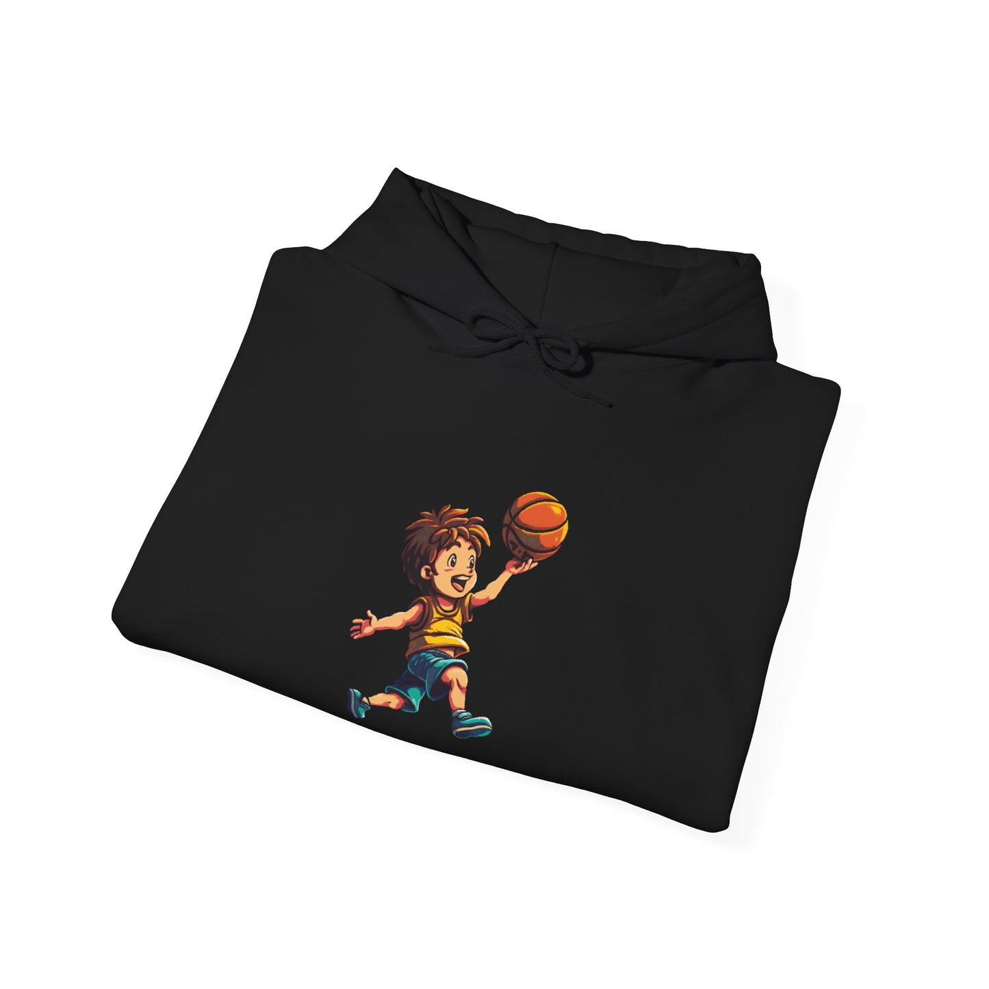 basketball 8-bit video game hoodie 501