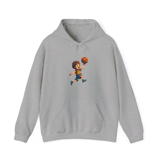 basketball 8-bit video game hoodie 501