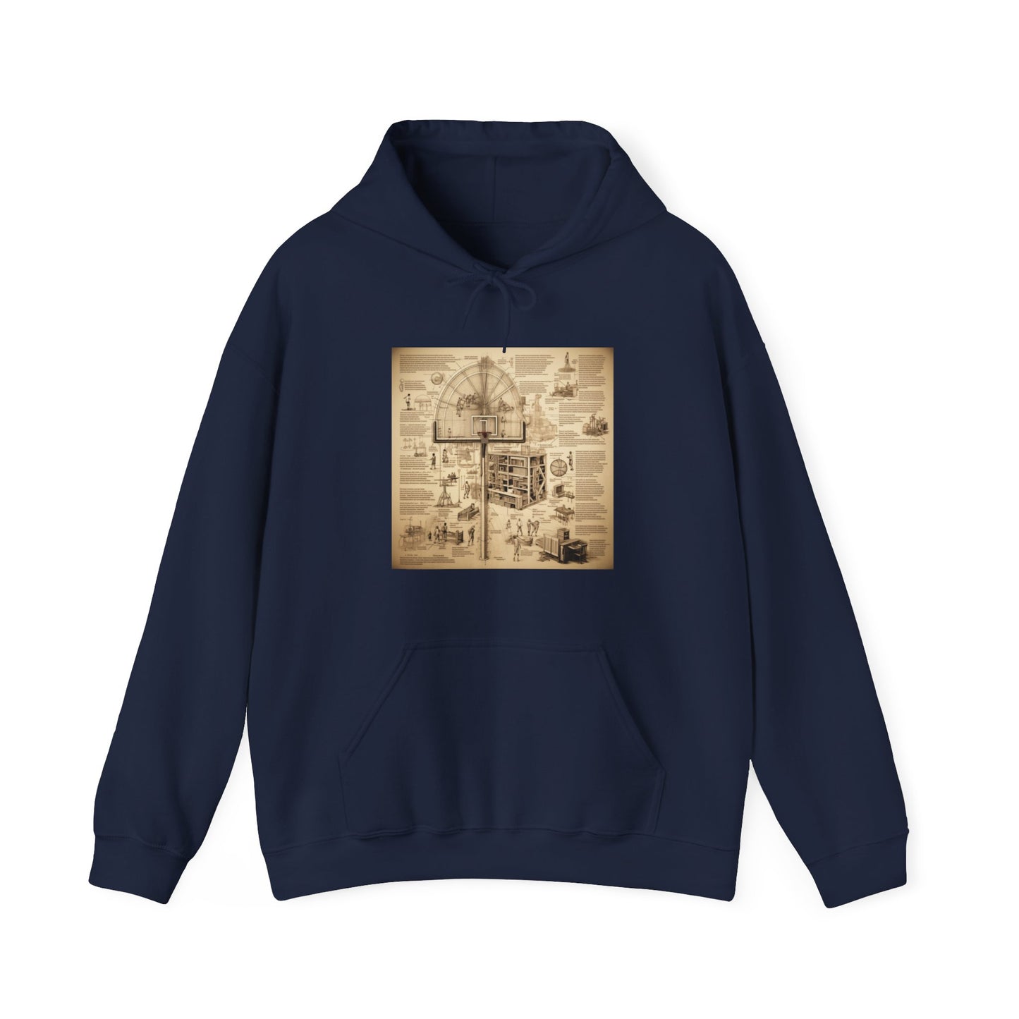 basketball schematic hoodie 201