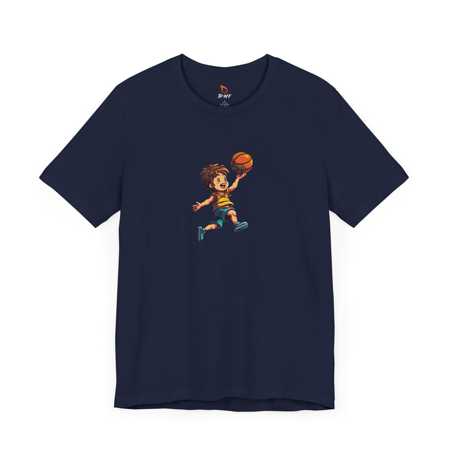 basketball 8-bit video game tee 501