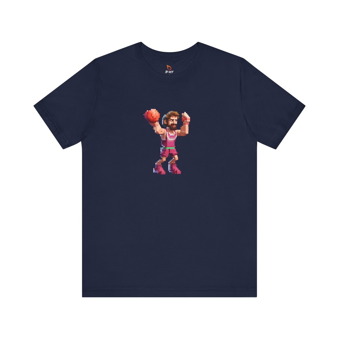 basketball 8-bit video game tee 301