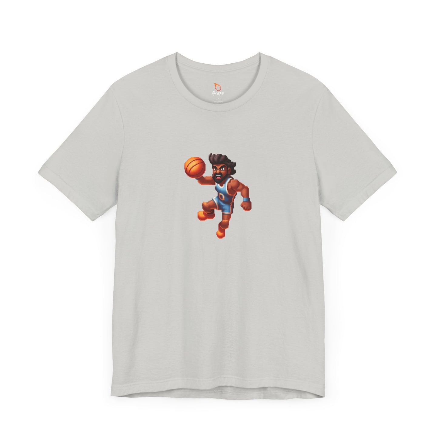 basketball 8-bit video game tee 101