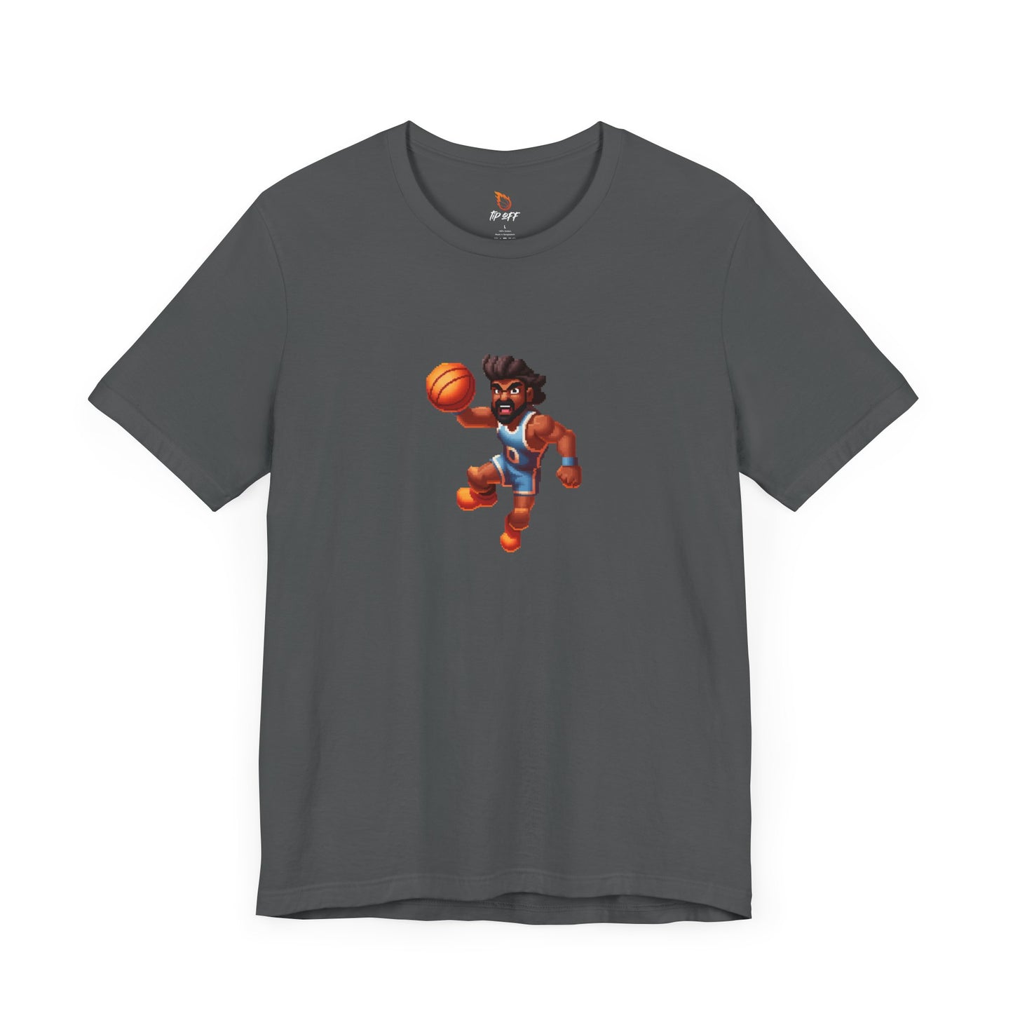 basketball 8-bit video game tee 101