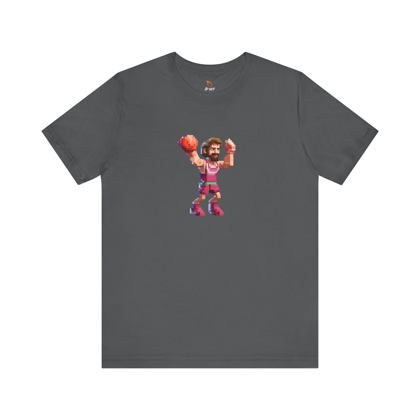 basketball 8-bit video game tee 301