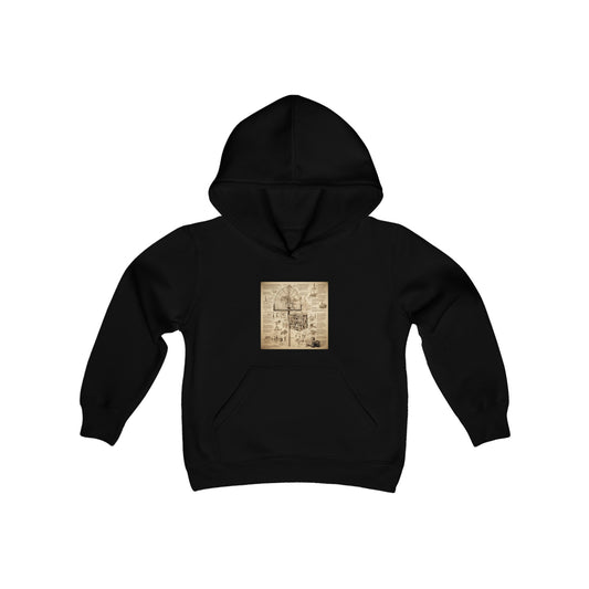 basketball youth schematic hoodie 201