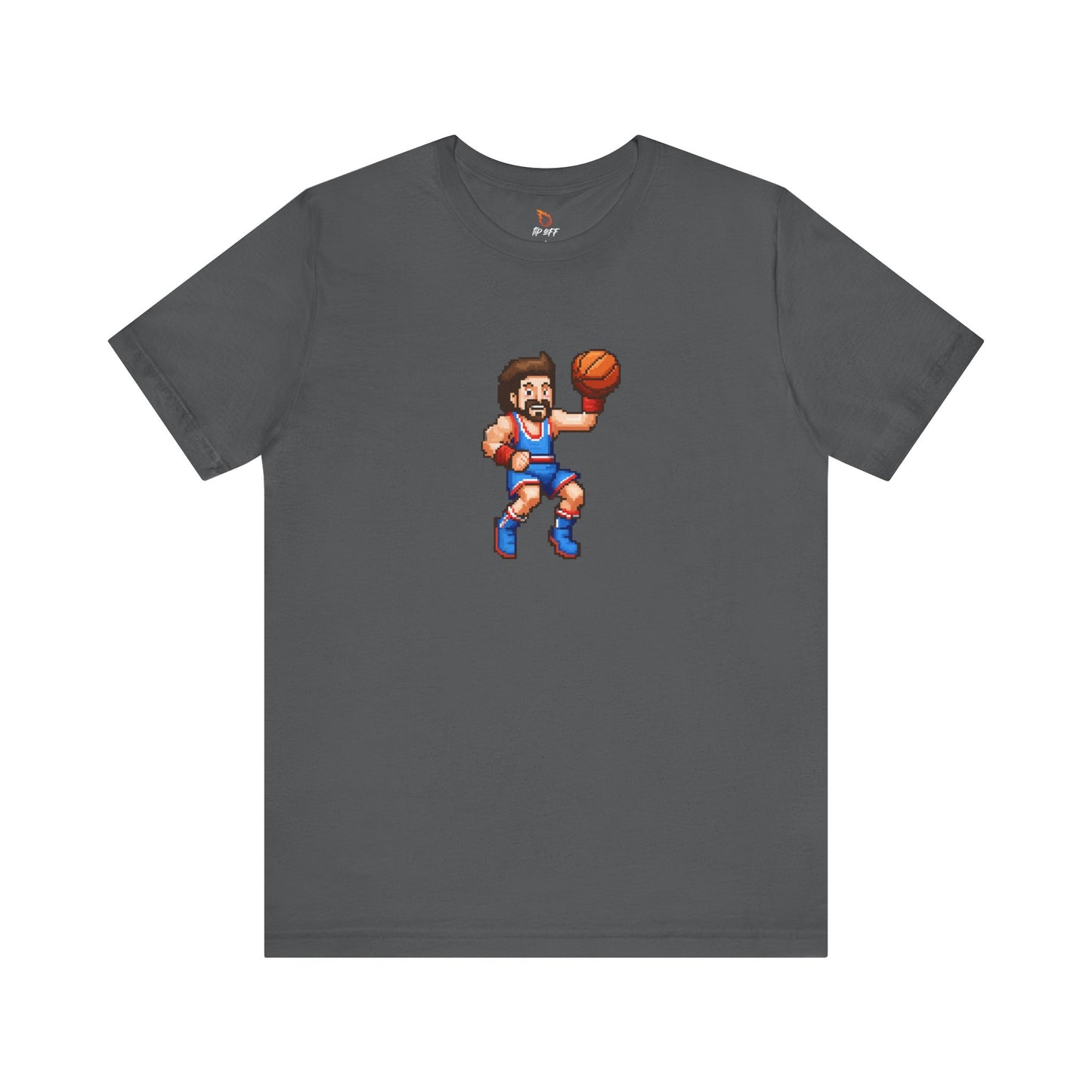 basketball 8-bit video game tee 201